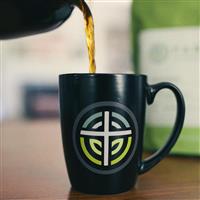Coffee Helping Farms Coffee Mug - Black